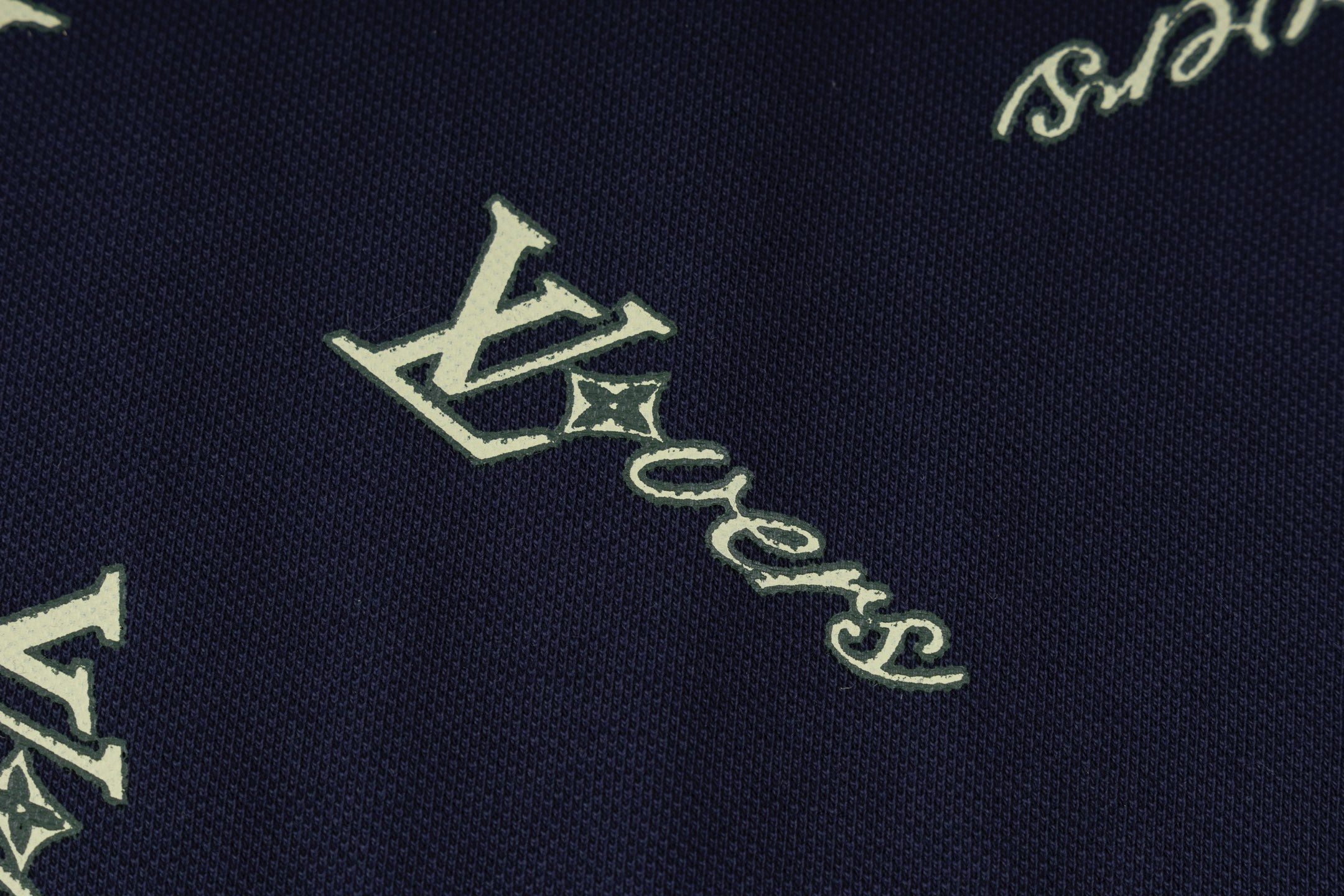 Irregular Print Polo Shirt