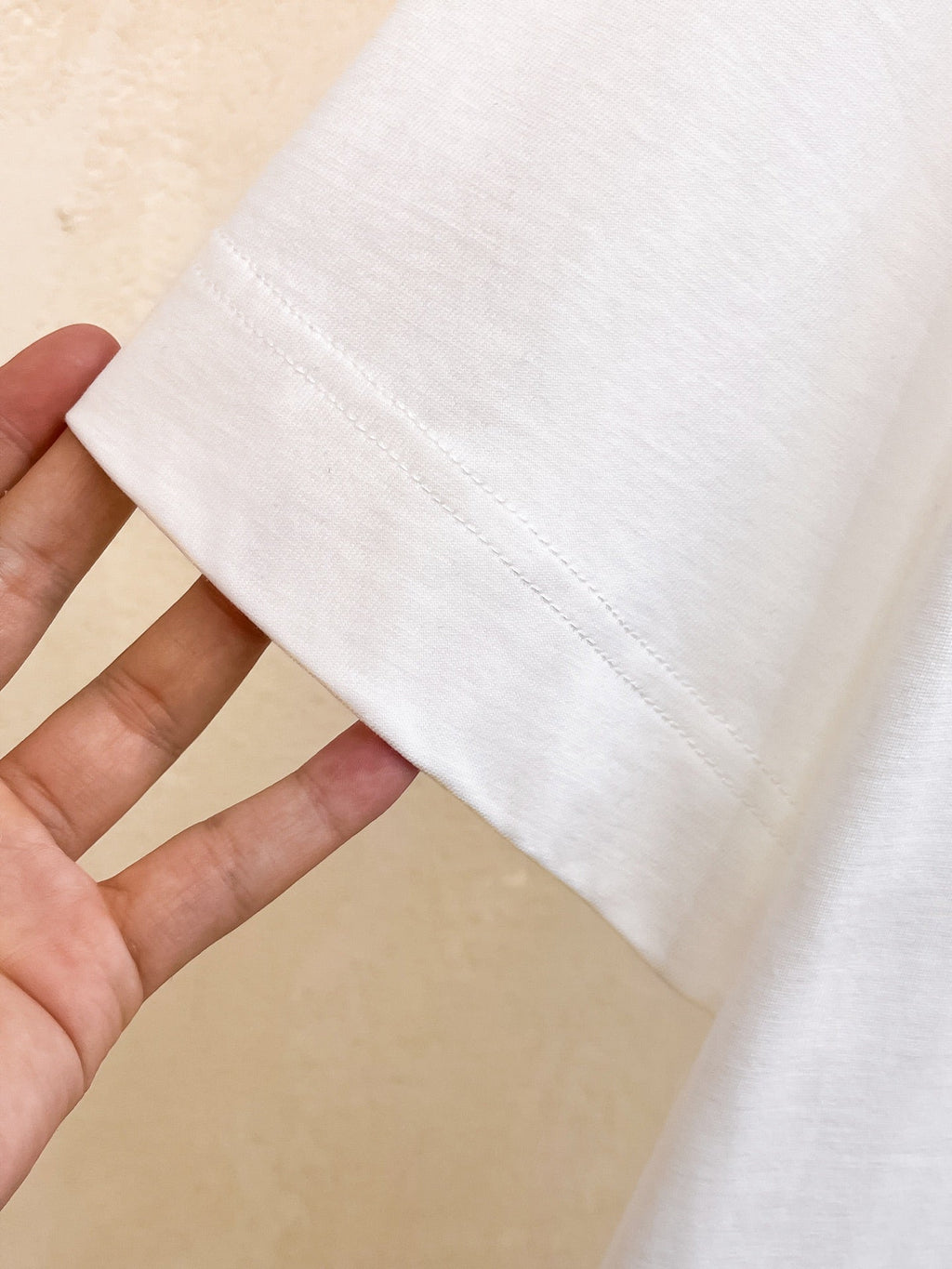 Embroidered rainbow T-shirt