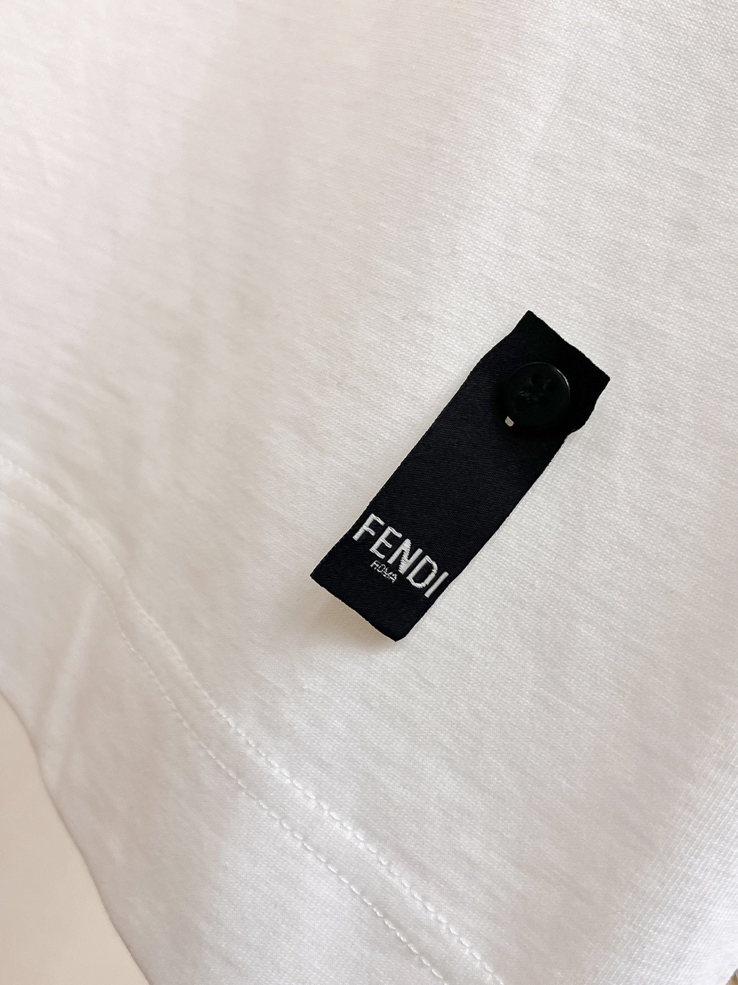 Embroidered rainbow T-shirt