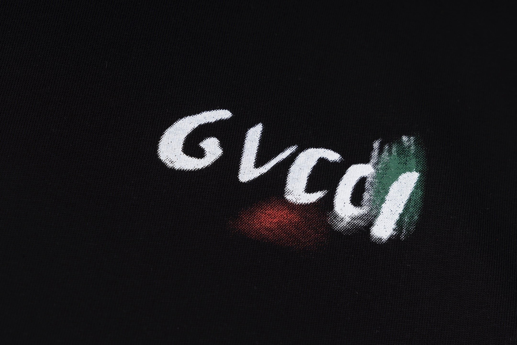 Floral cotton T-shirt