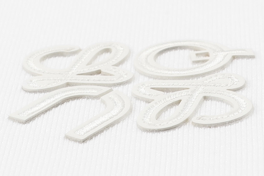 Patchwork crew neck cotton T-shirt