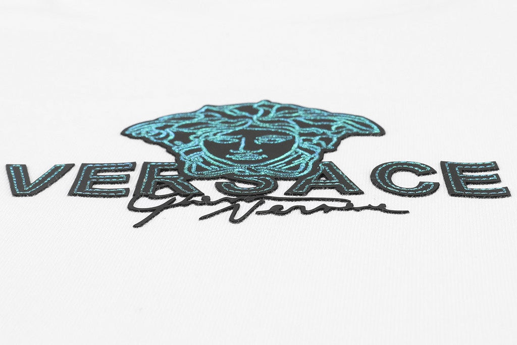 Embroidered cotton T-shirt