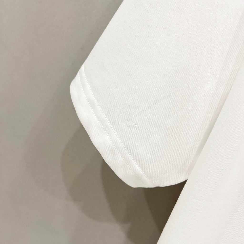 Patch Embroidered Cotton T-Shirt