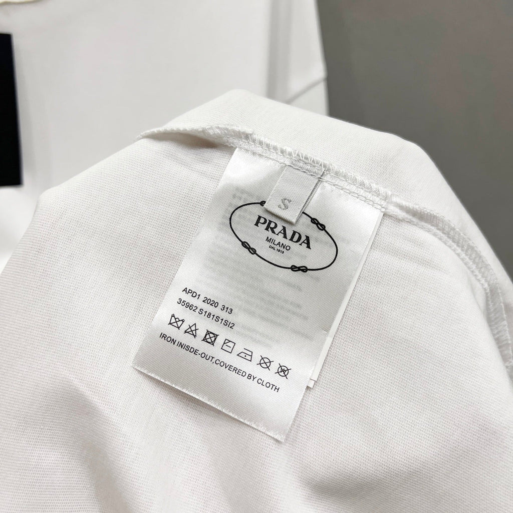 Patch Embroidered Cotton T-Shirt