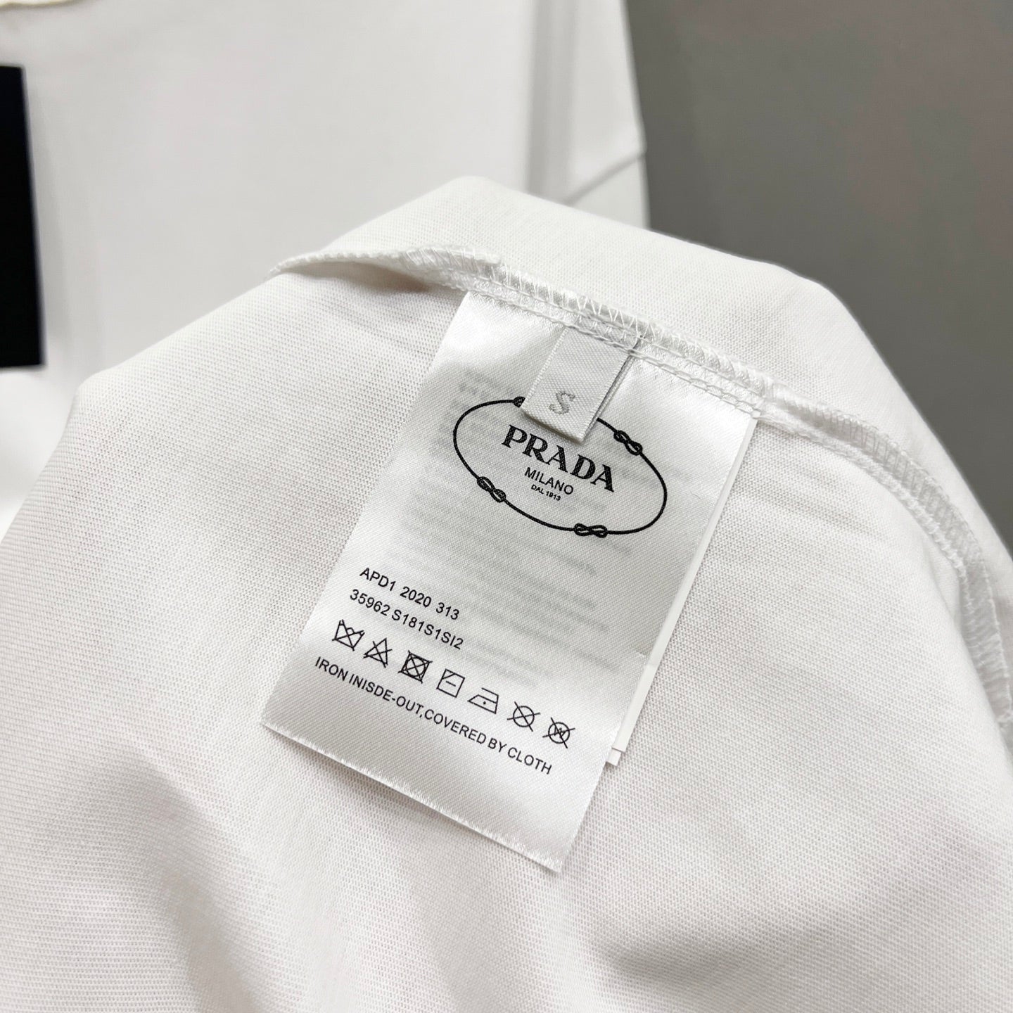 Patch Embroidered Cotton T-Shirt