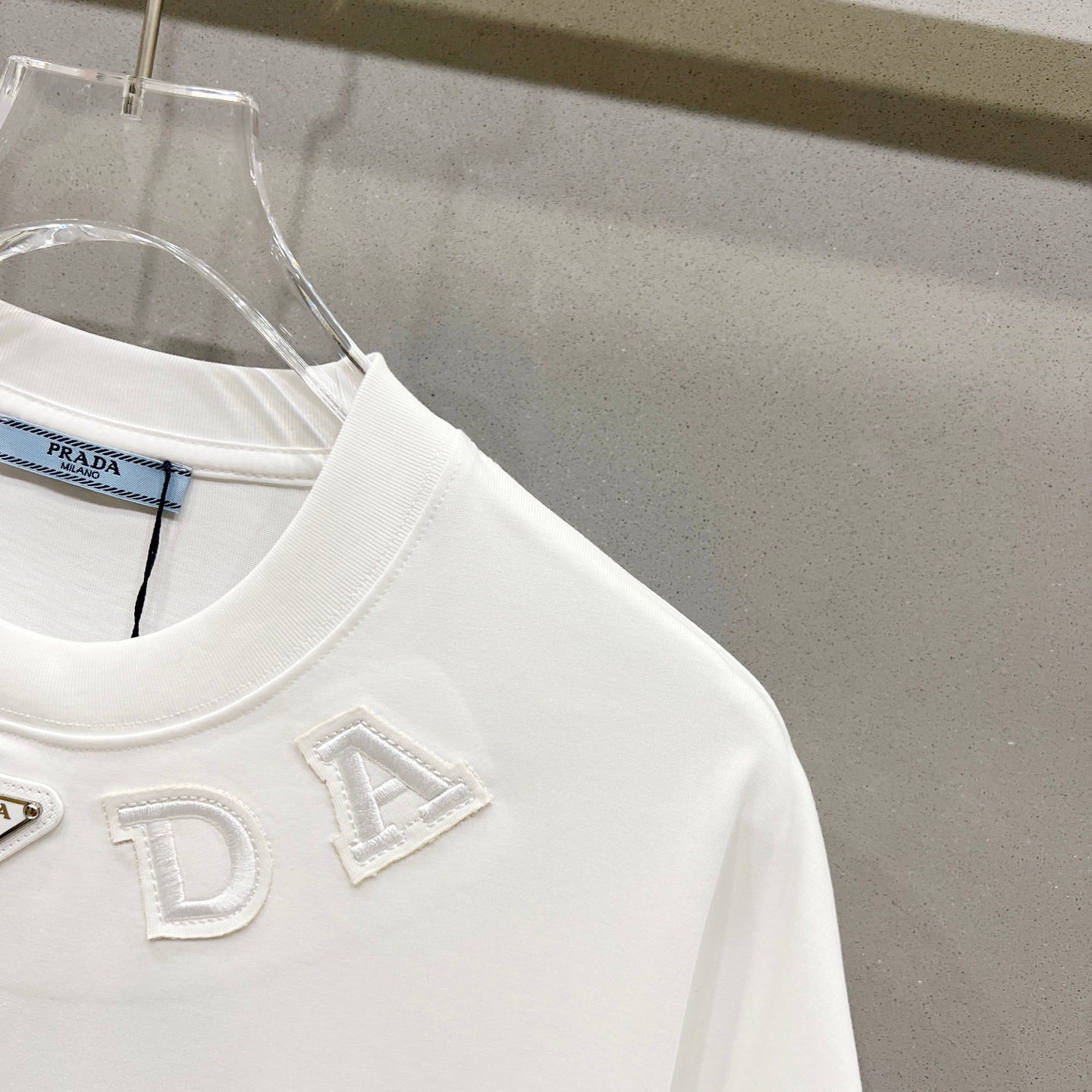 Patch Embroidered Cotton T-Shirt