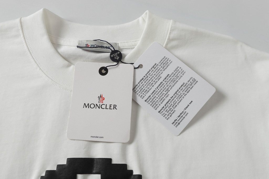 Foam round neck cotton T-shirt