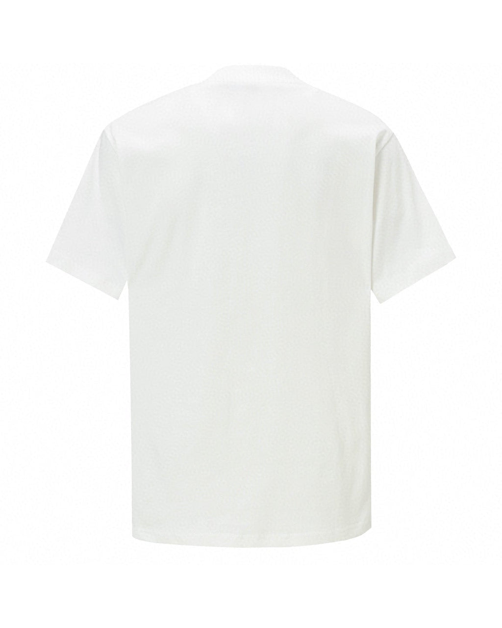 Foam round neck cotton T-shirt