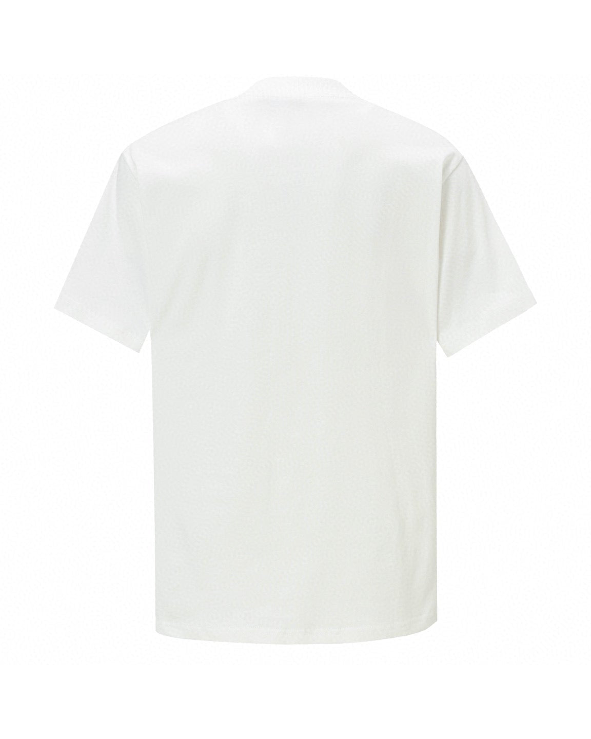 Foam round neck cotton T-shirt