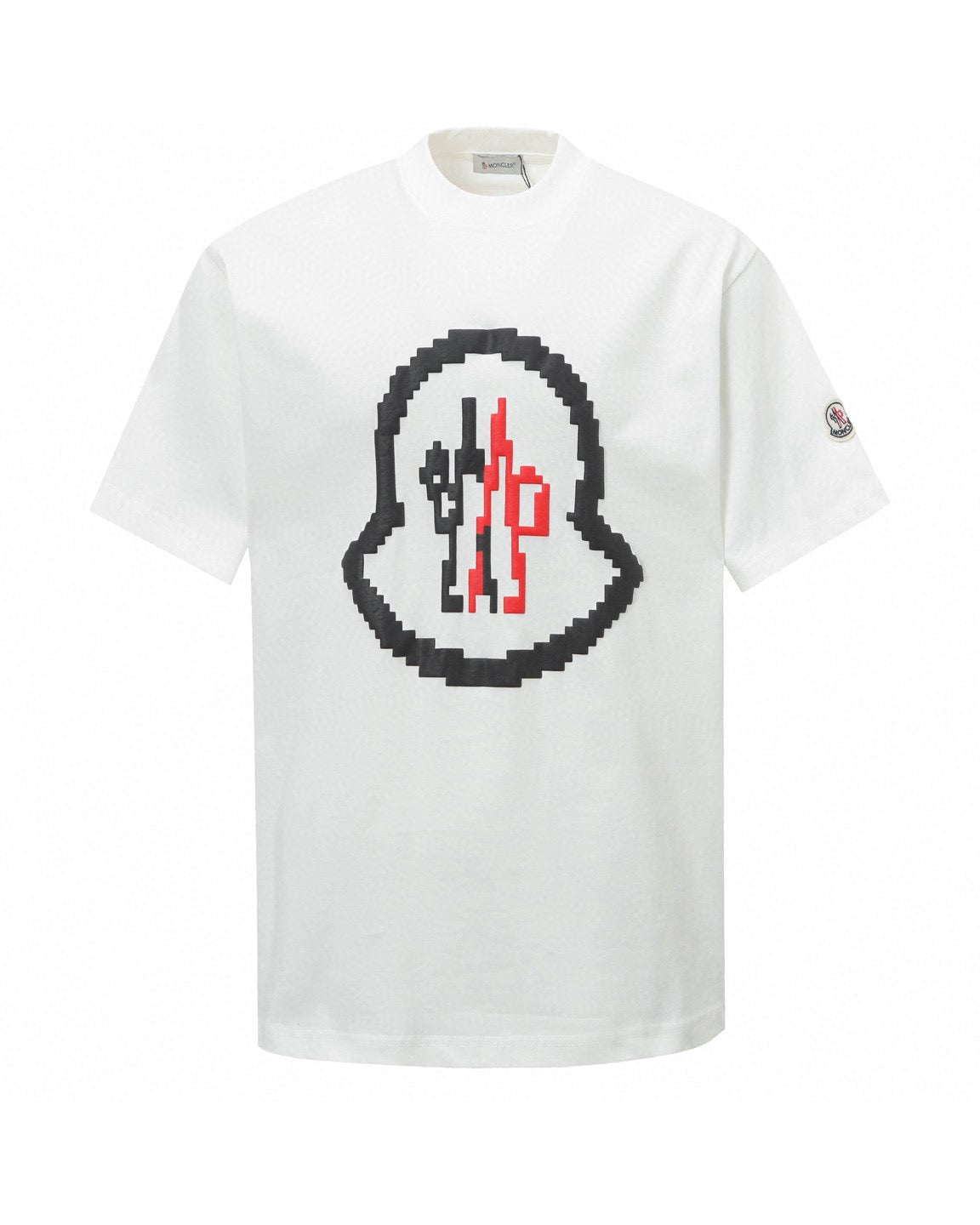 Foam round neck cotton T-shirt