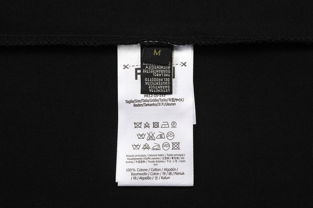 3D embroidered cotton T-shirt