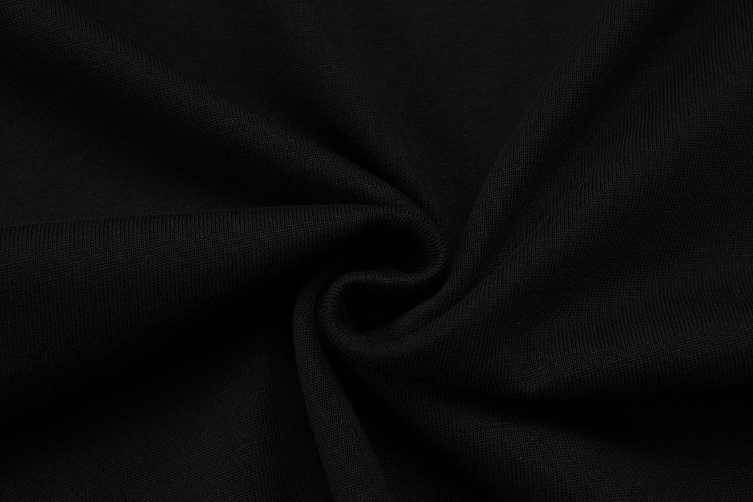 3D embroidered cotton T-shirt