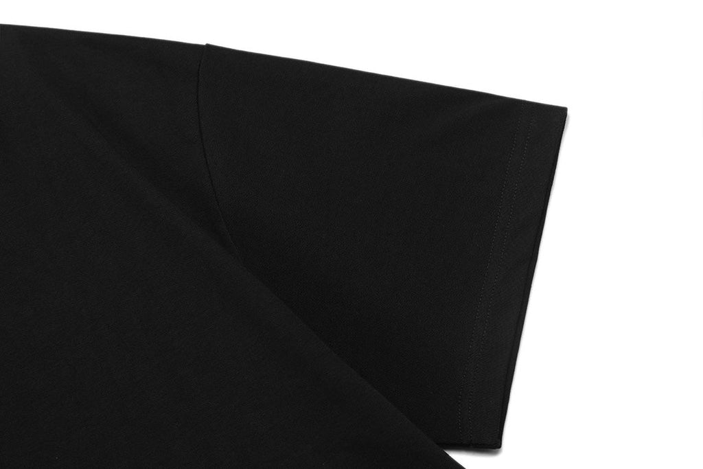 3D embroidered cotton T-shirt