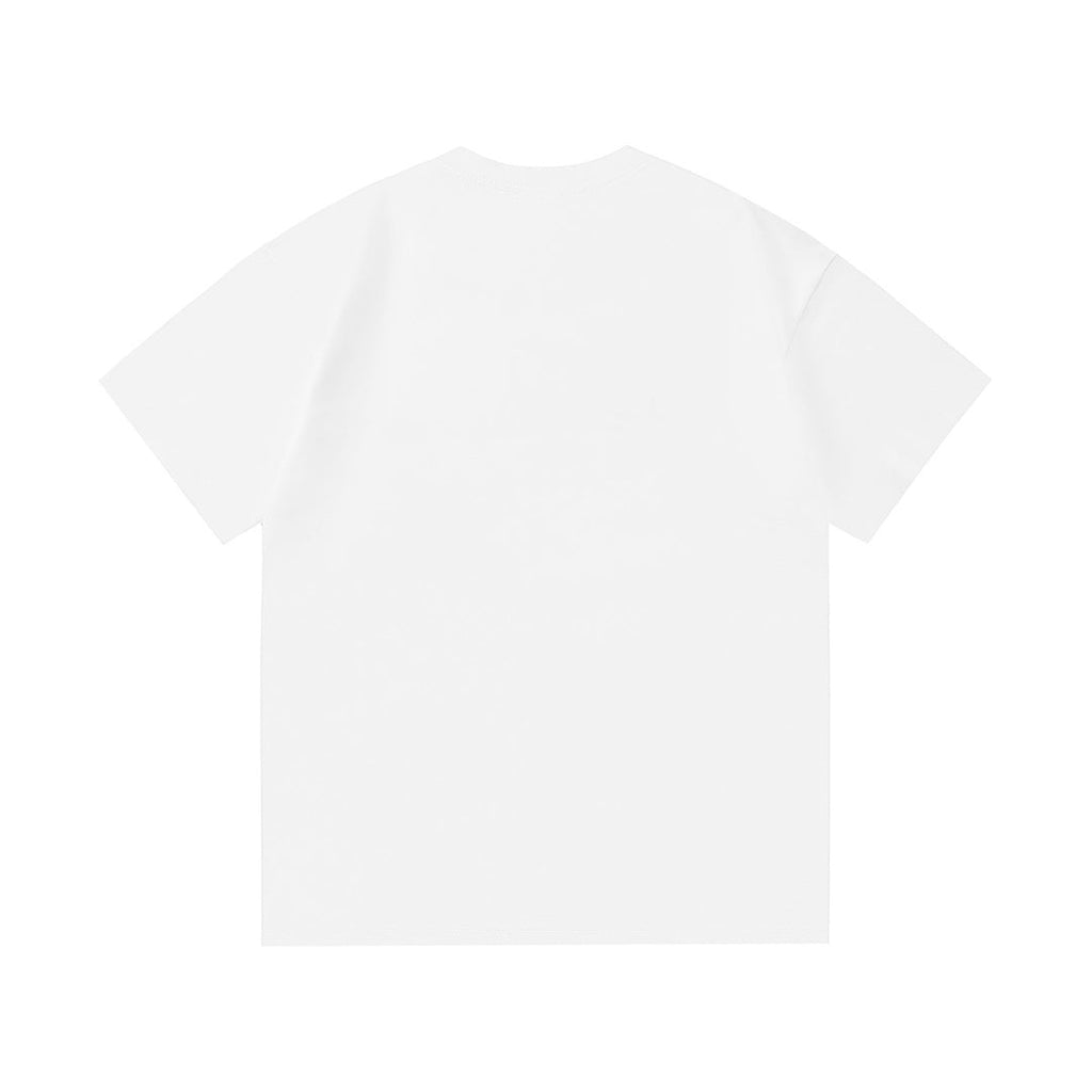 3D embroidered cotton T-shirt