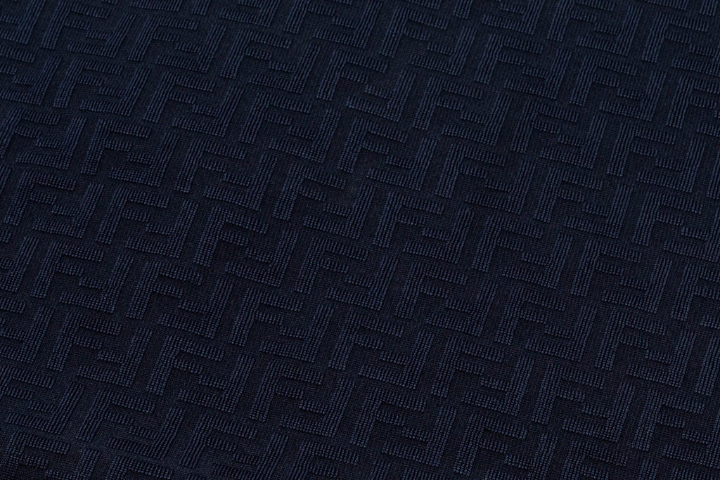 3D embroidered round neck cotton T-shirt