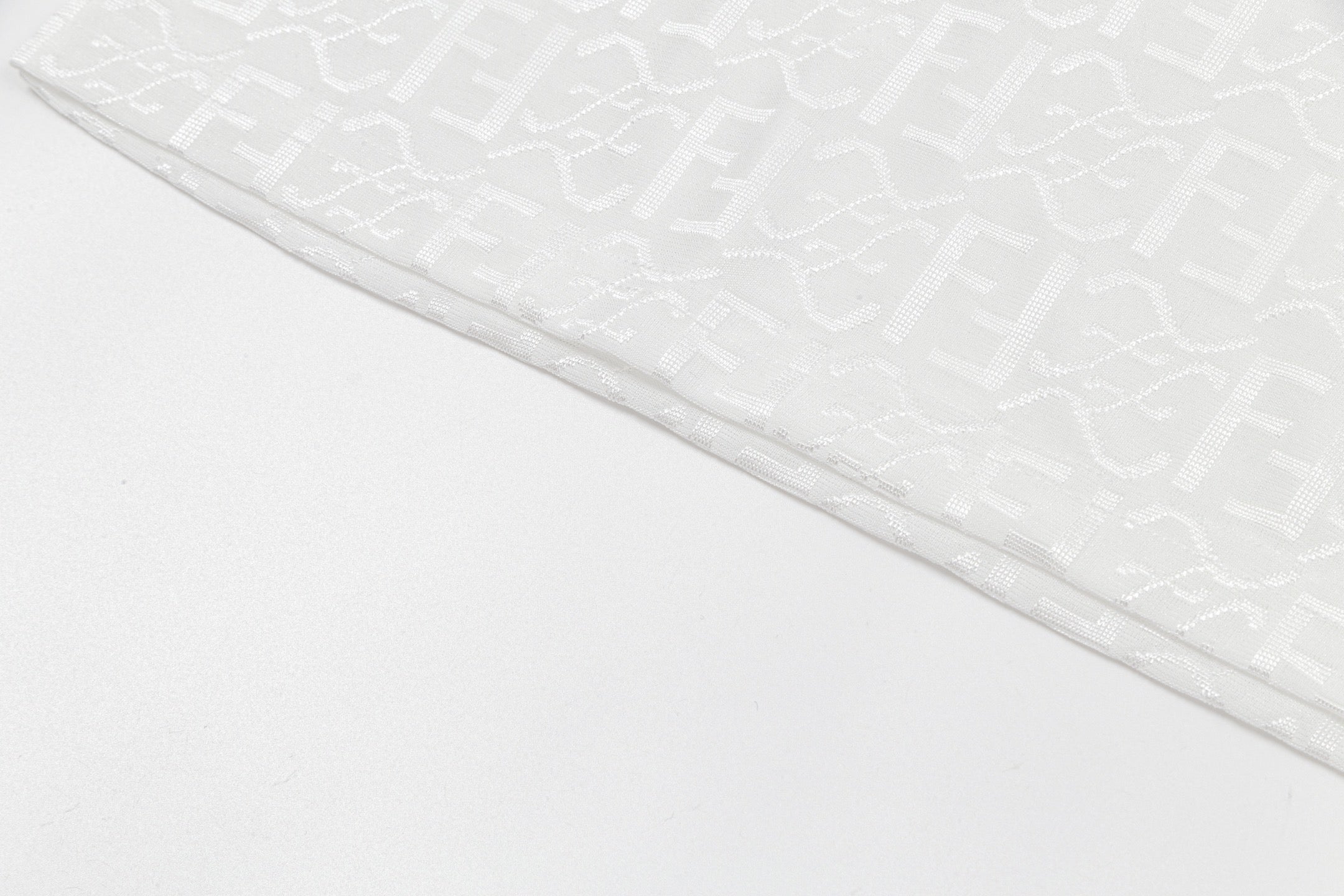 Ice silk jacquard cotton T-shirt