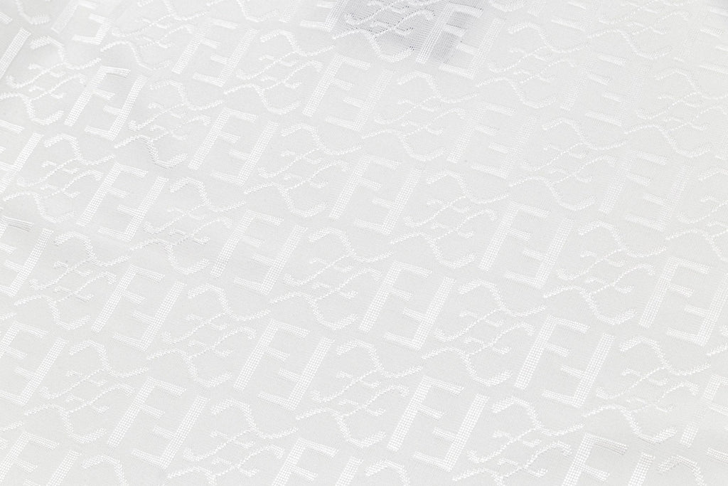 Ice silk jacquard cotton T-shirt