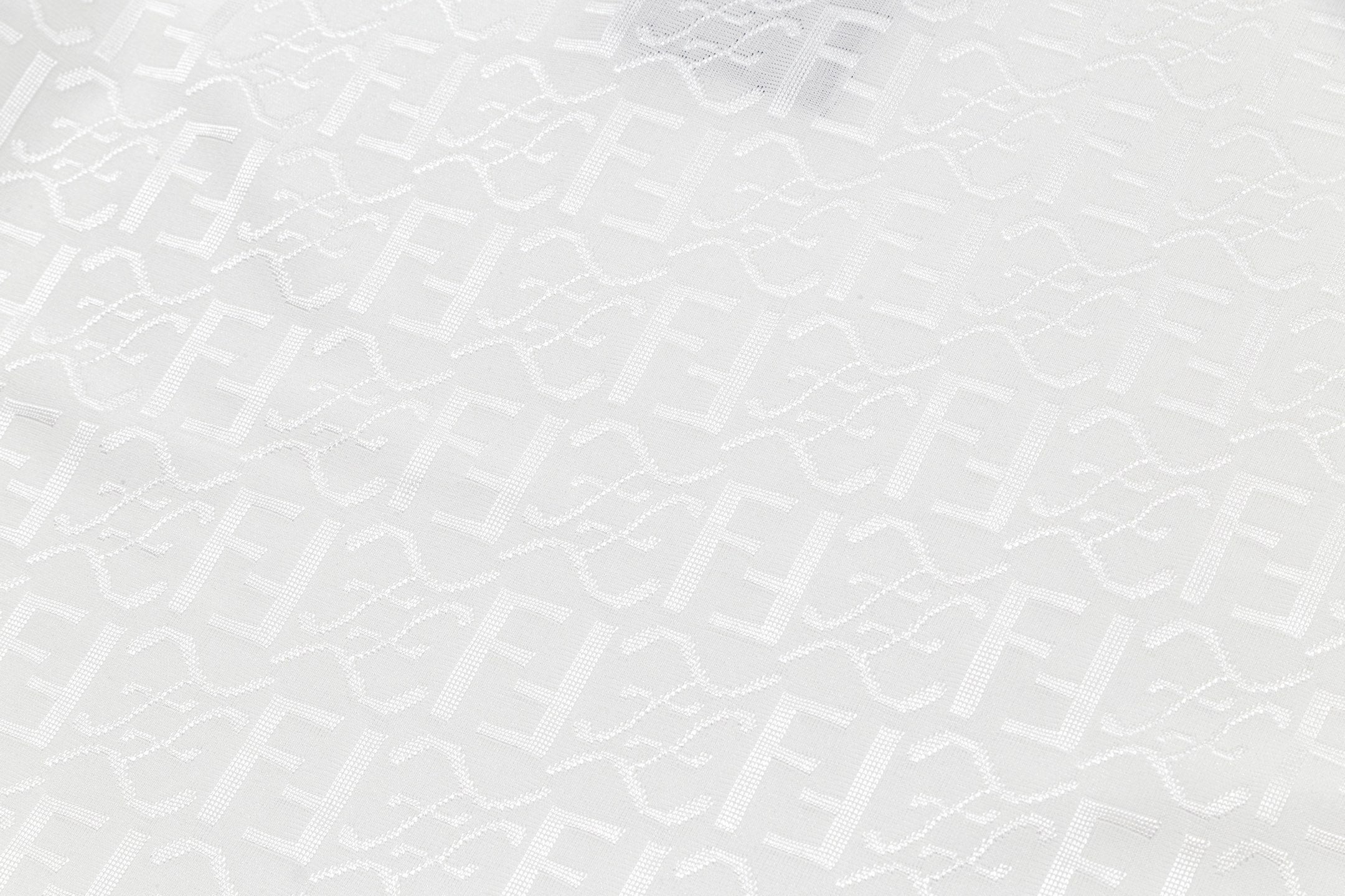 Ice silk jacquard cotton T-shirt