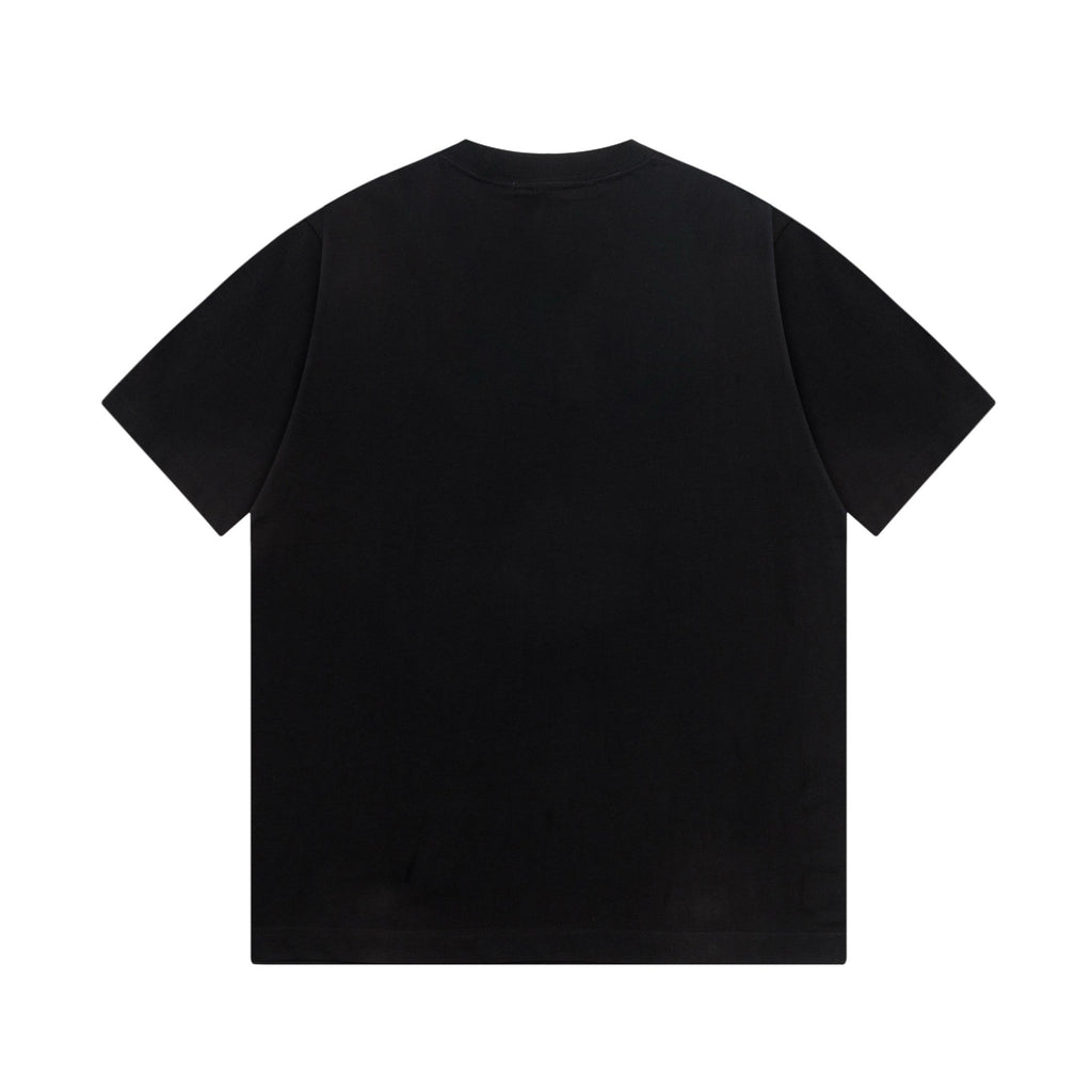 Embroidered cotton T-shirt