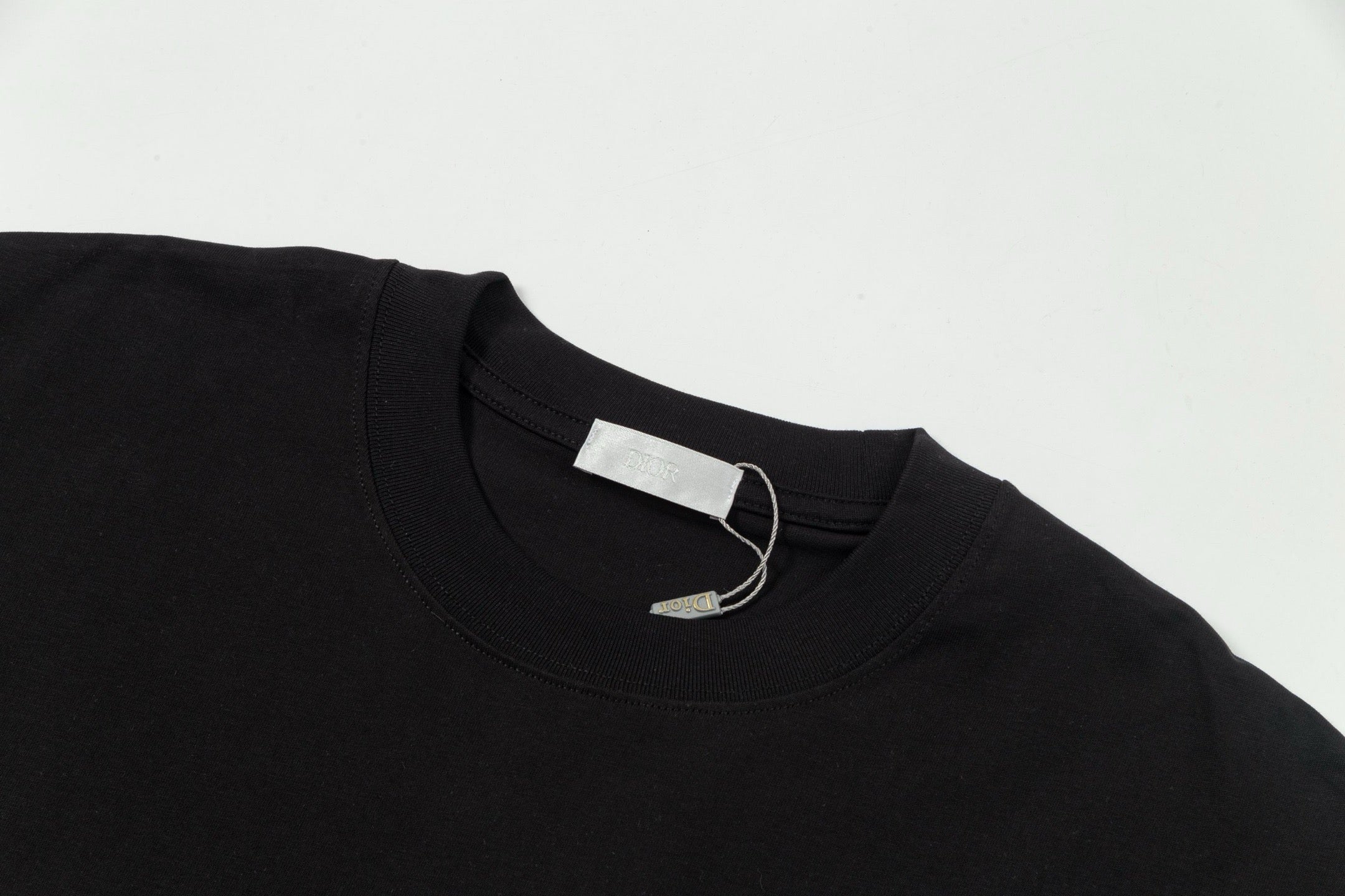 Fashion patch cotton T-shirt