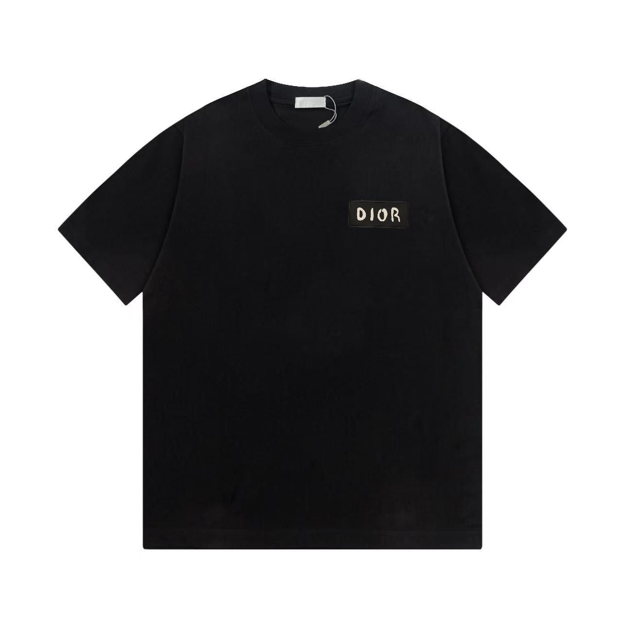 Fashion patch cotton T-shirt