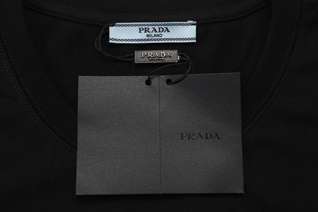 Crew neck cotton T-shirt