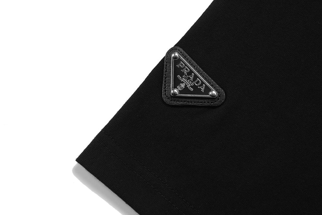 Crew neck cotton T-shirt