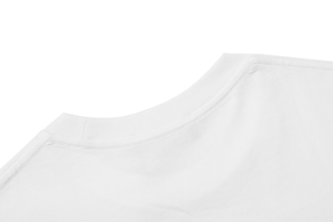 Crew neck cotton T-shirt