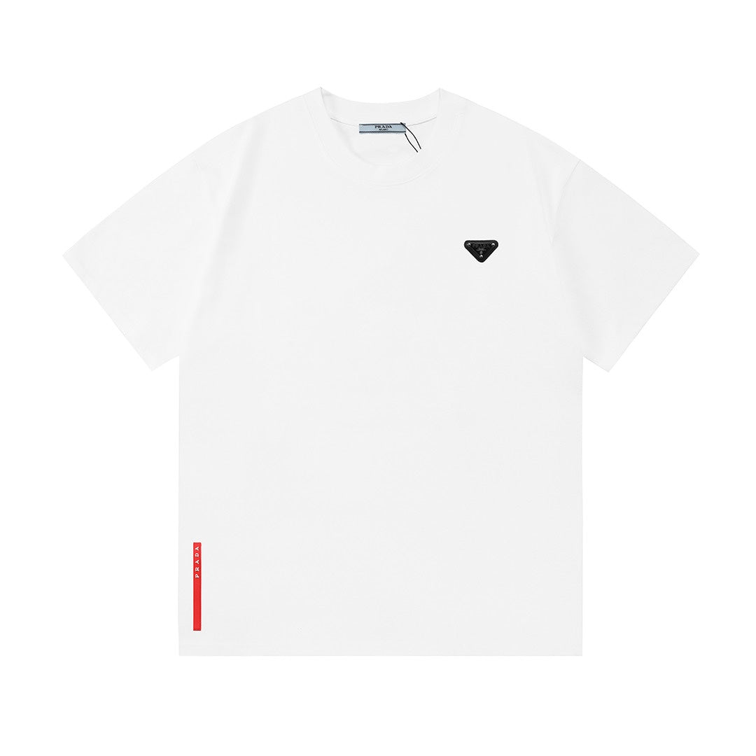 Crew neck cotton T-shirt