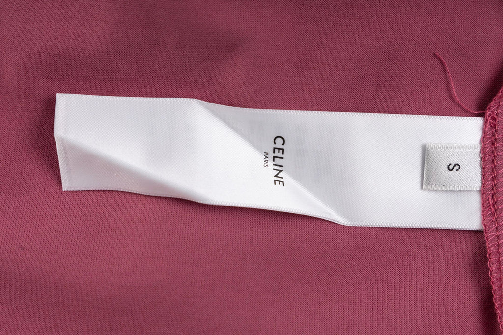 Painted printed cotton T-shirt