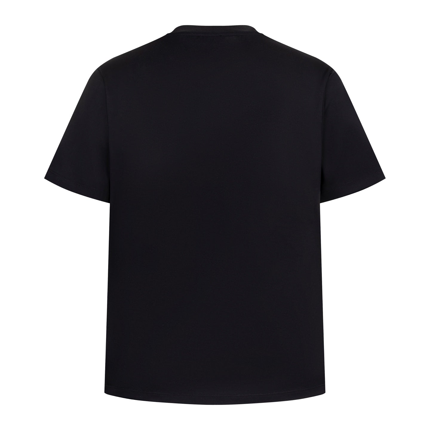 Painted printed cotton T-shirt