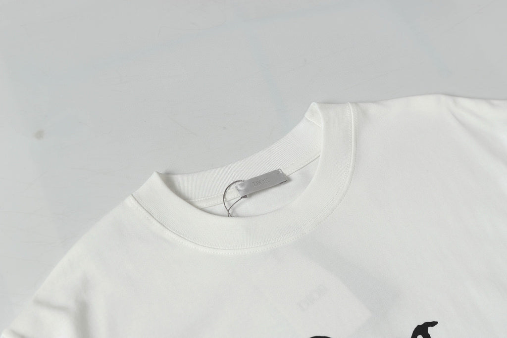 printed cotton T-shirt