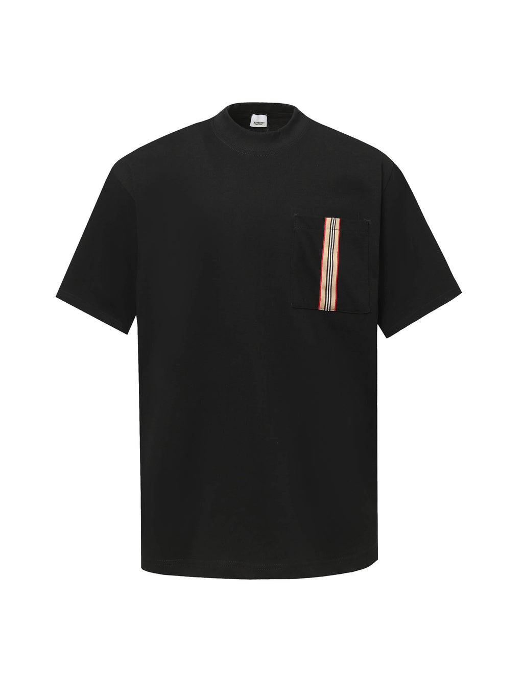 Pocket crew neck cotton T-shirt