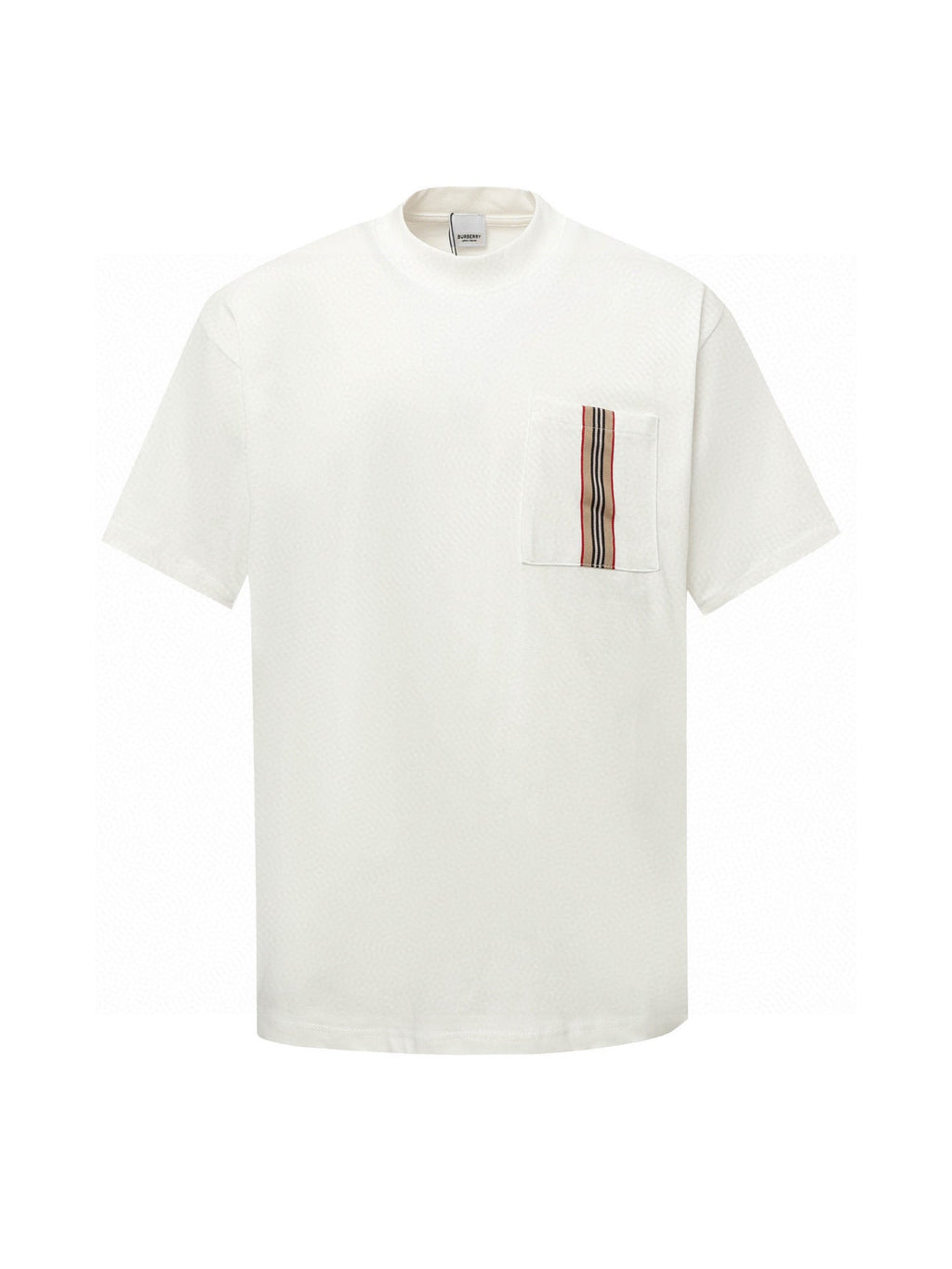Pocket crew neck cotton T-shirt