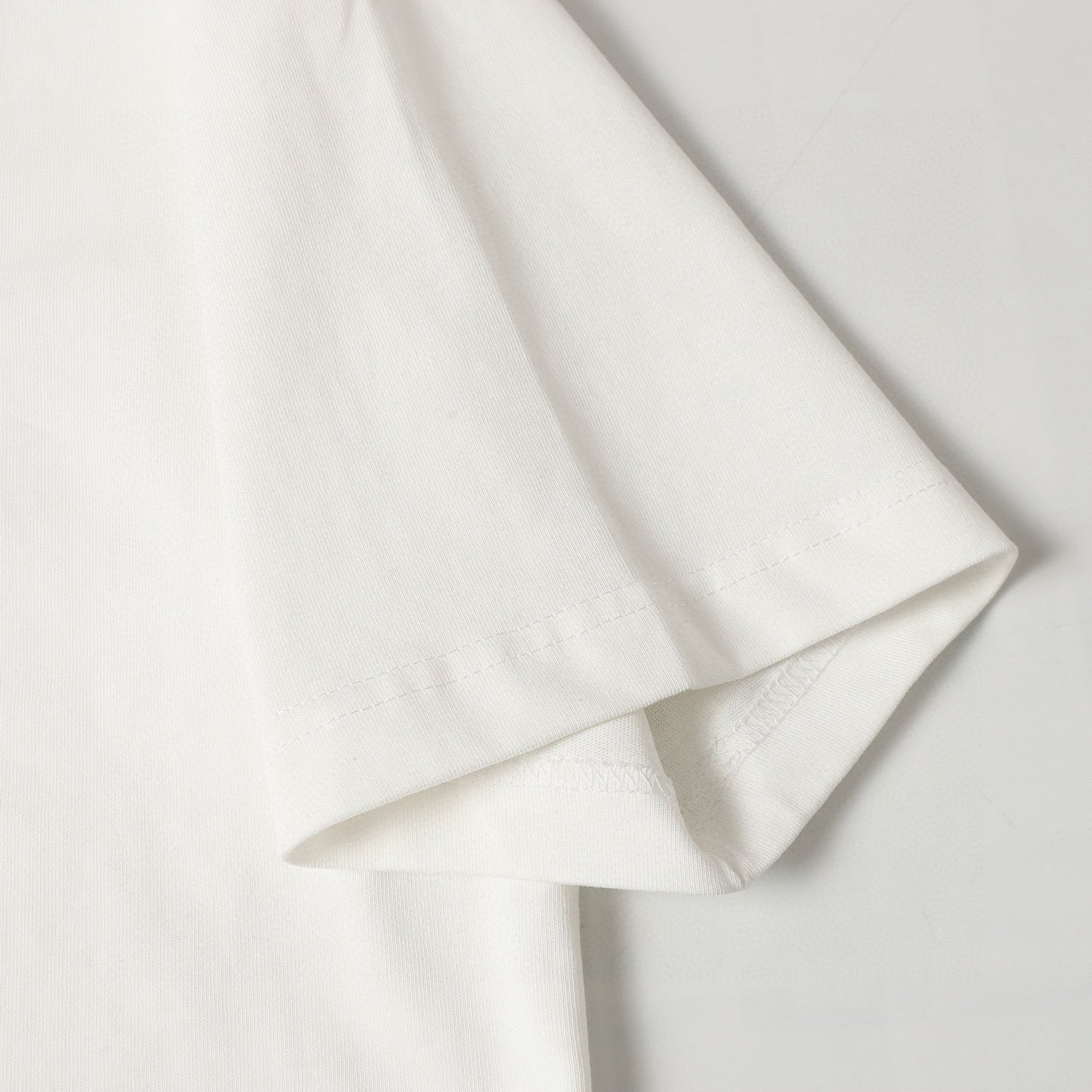 Printed crew neck cotton T-shirt