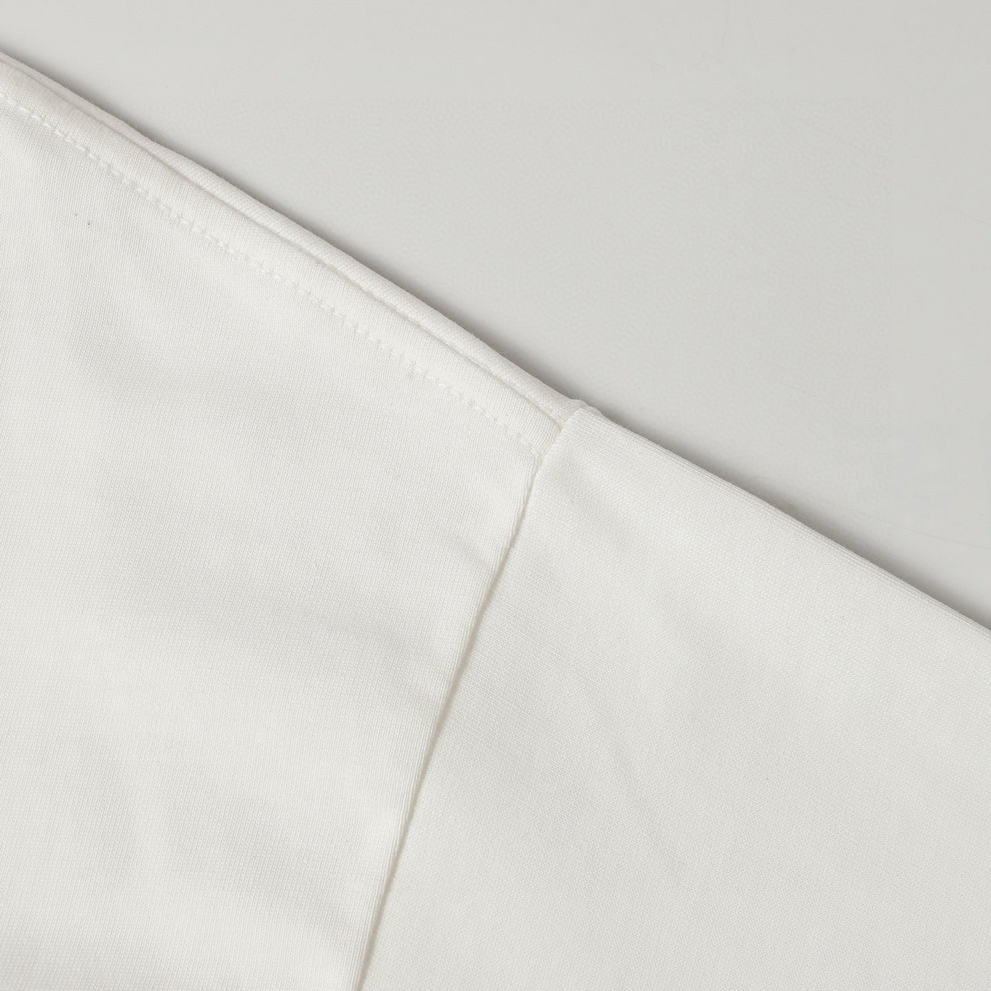 Printed crew neck cotton T-shirt