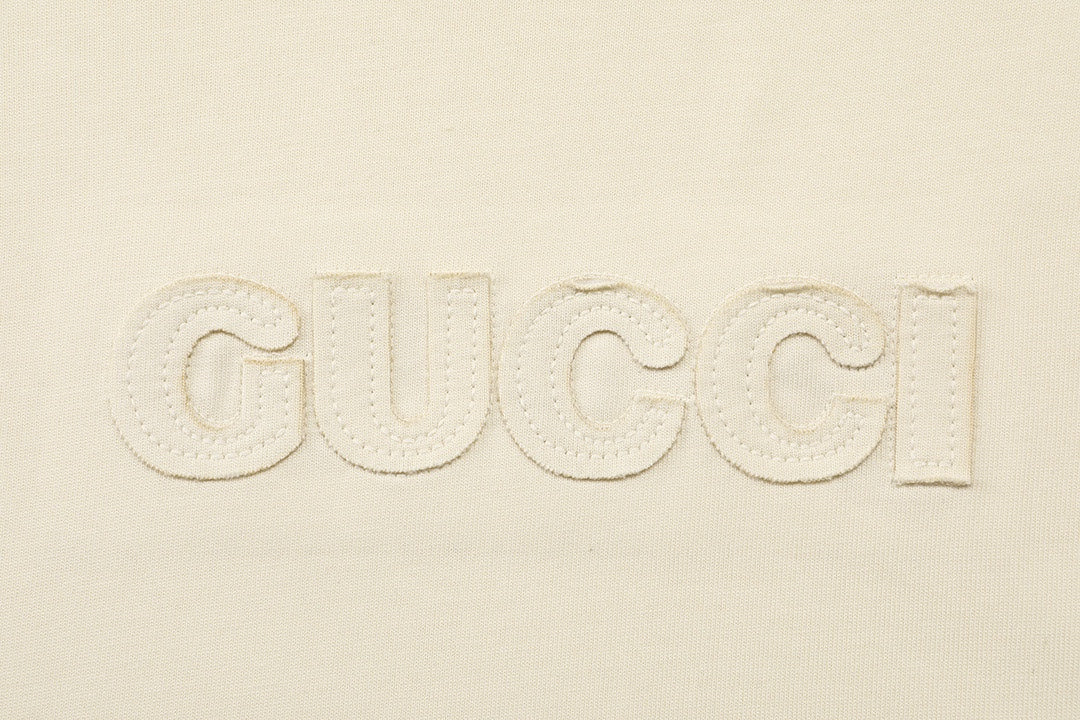 Patch cotton T-shirt