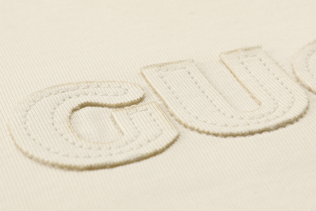 Patch cotton T-shirt