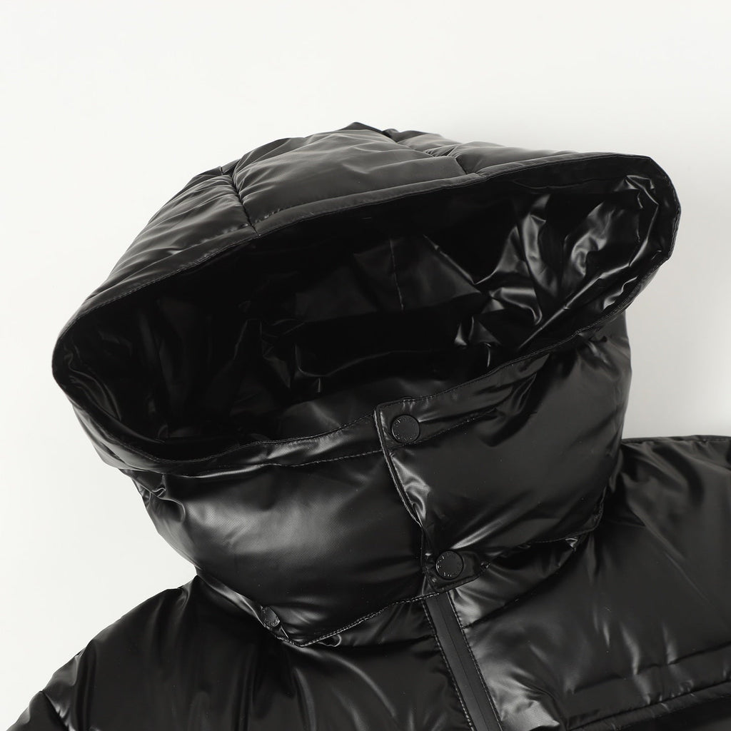 Detachable hood down jacket