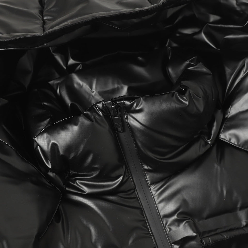 Detachable hood down jacket