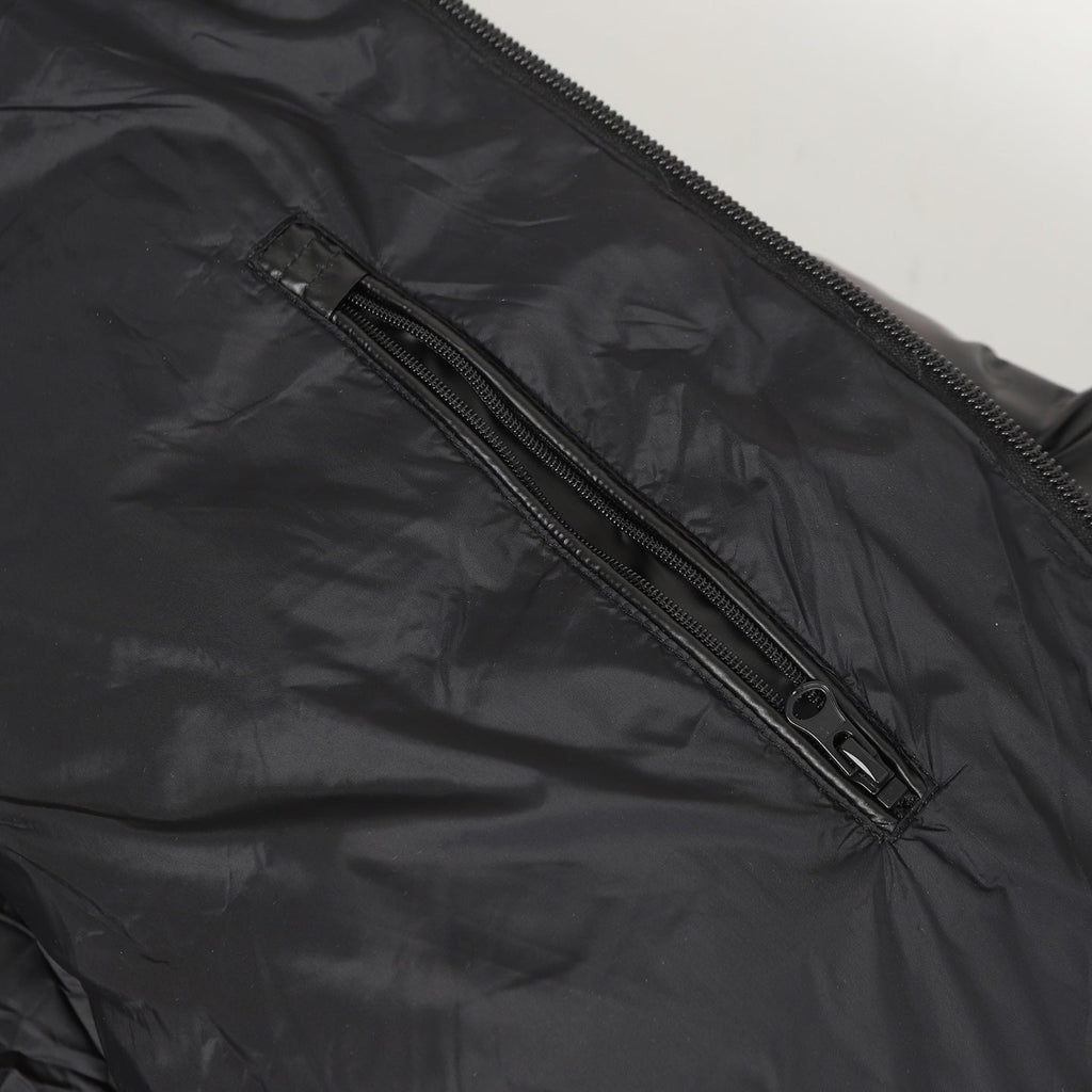 Detachable hood down jacket