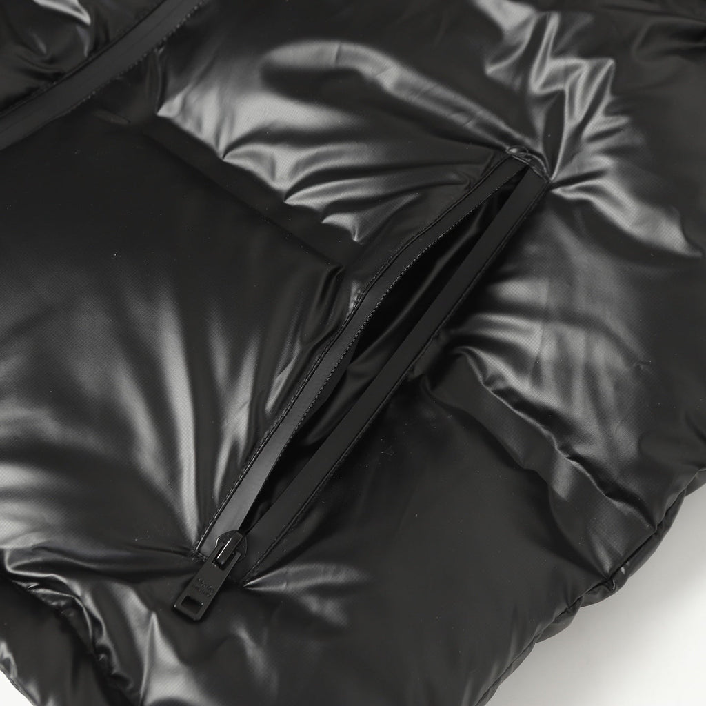 Detachable hood down jacket