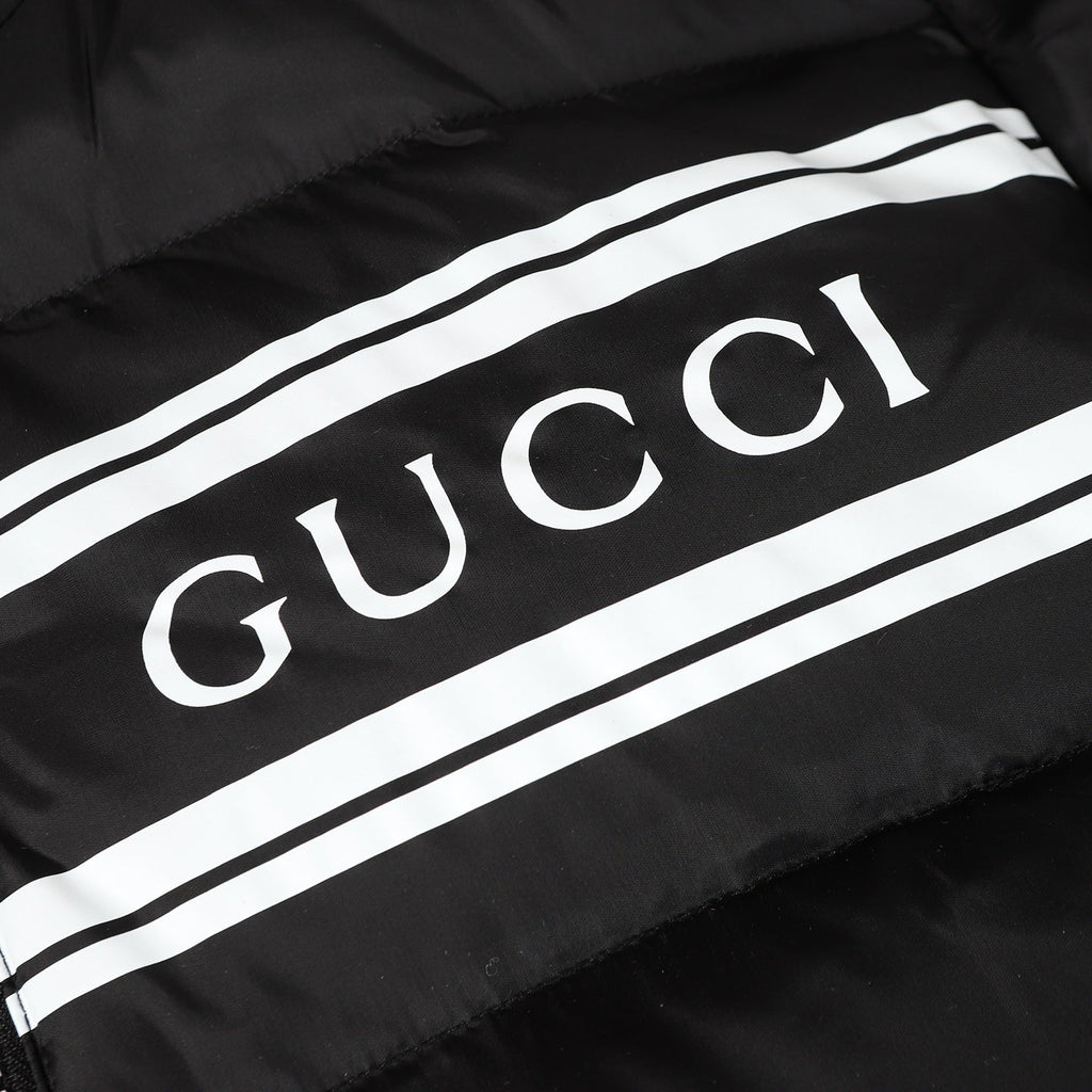 Detachable hooded down jacket