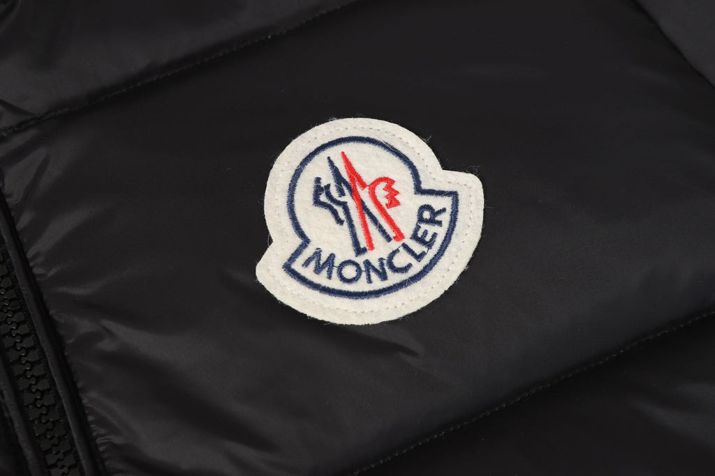 zipper stand collar down jacket