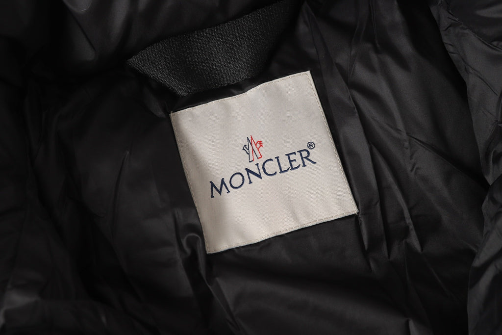 zipper stand collar down jacket