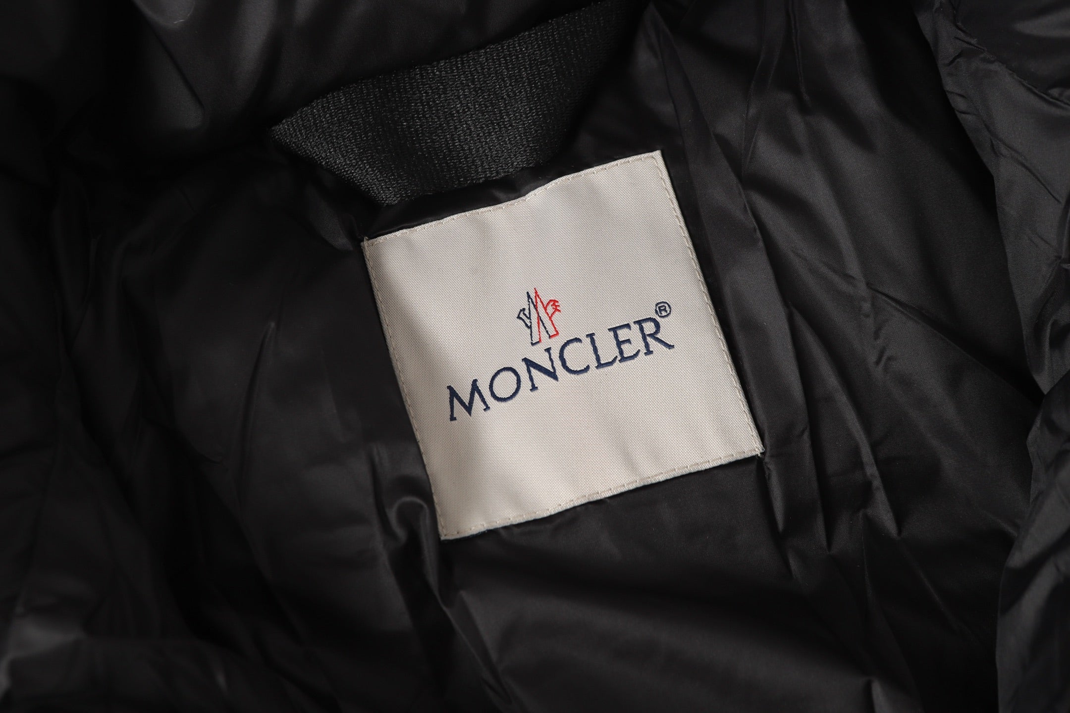 zipper stand collar down jacket