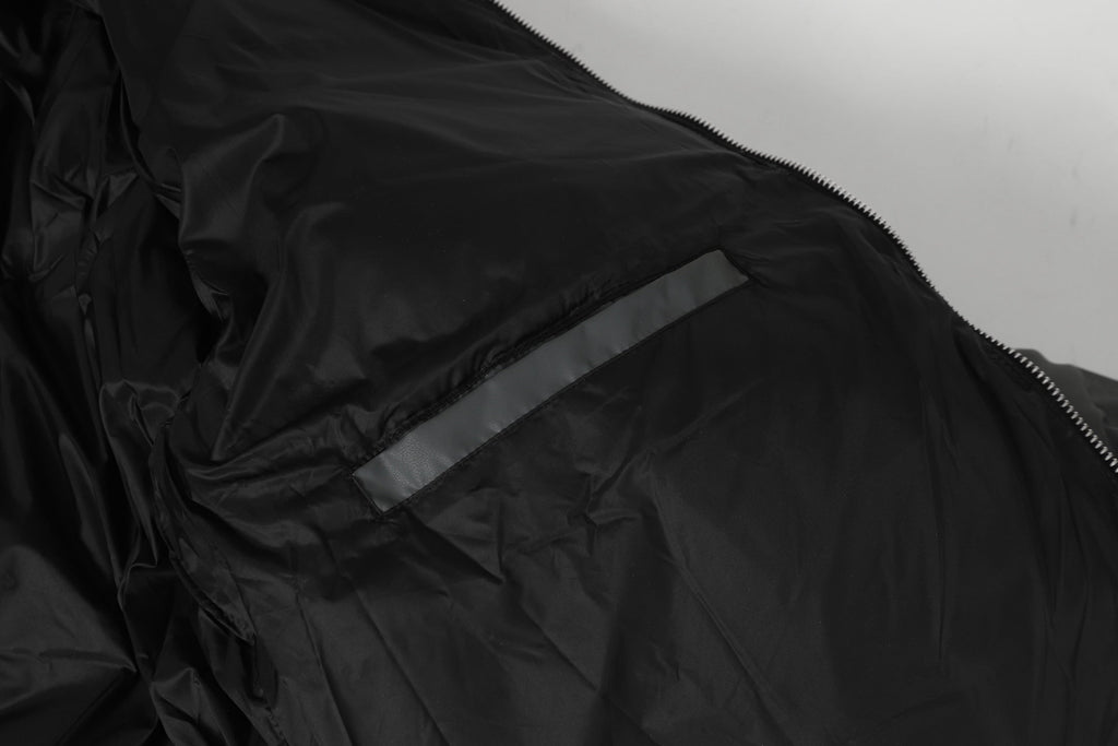 Stand Collar Grey Down Jacket