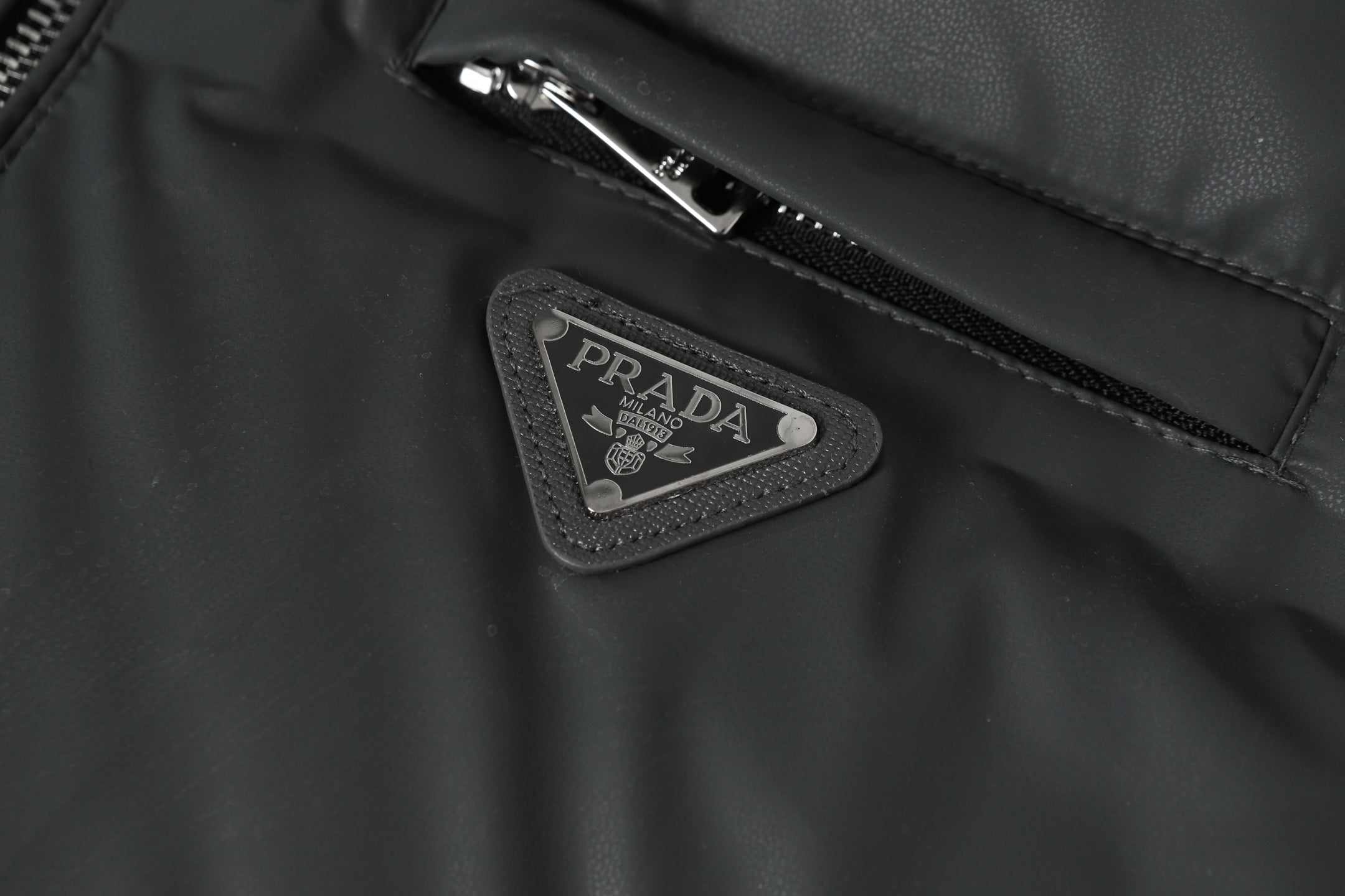 Stand Collar Grey Down Jacket