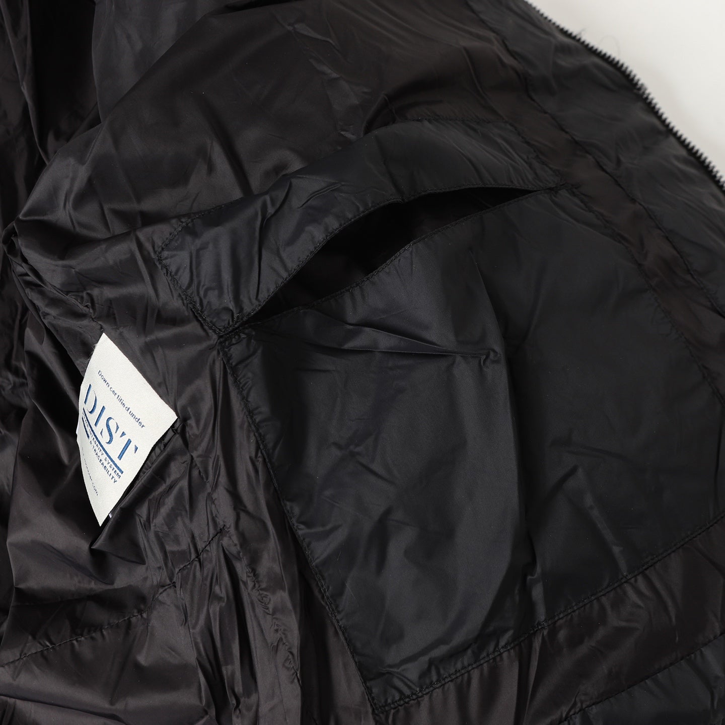 3D Quilted Zip-Up Down Jacket