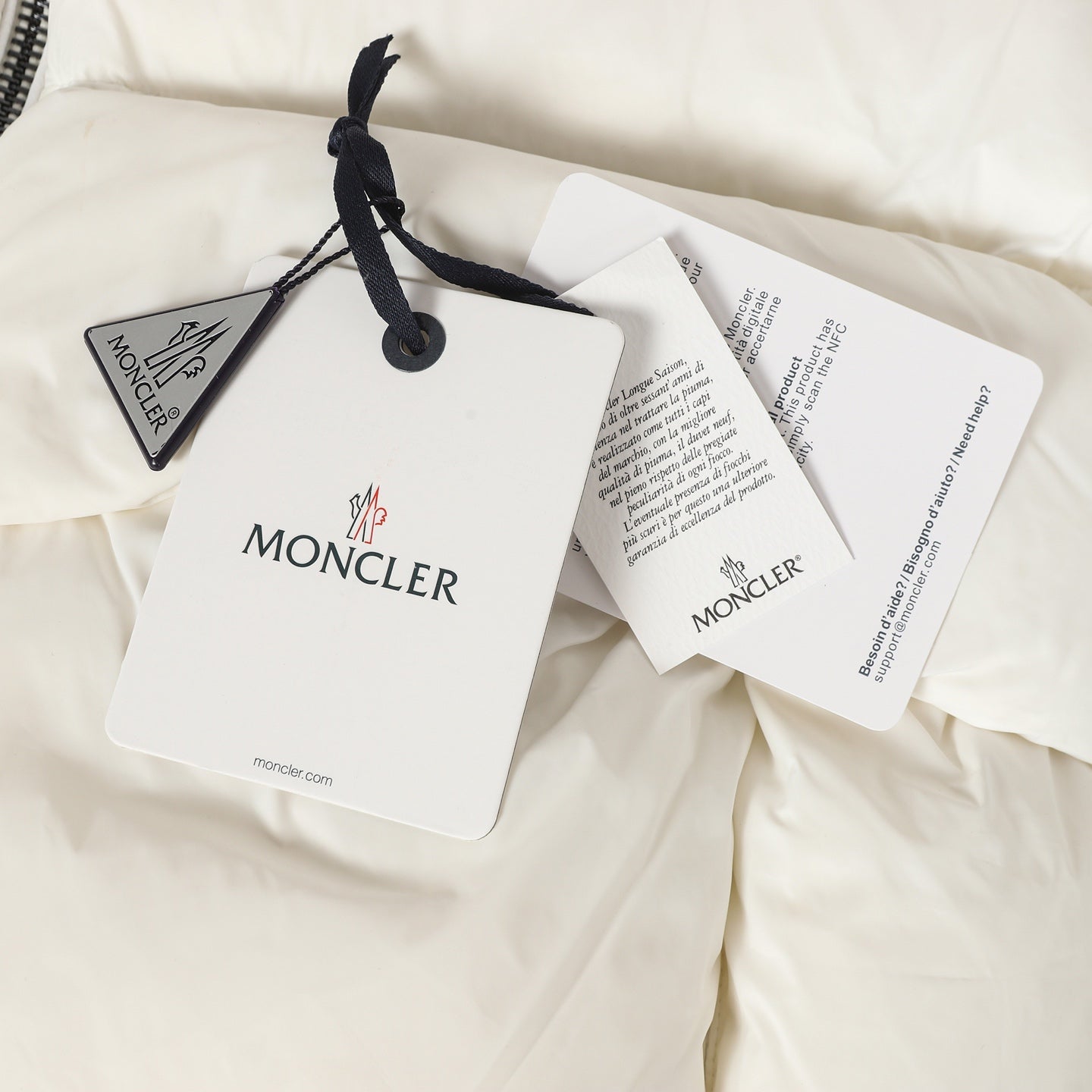 3D Quilted Zip-Up Down Jacket